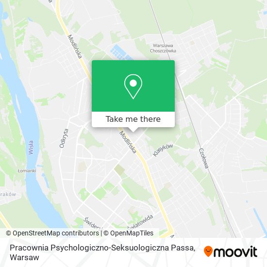 Карта Pracownia Psychologiczno-Seksuologiczna Passa