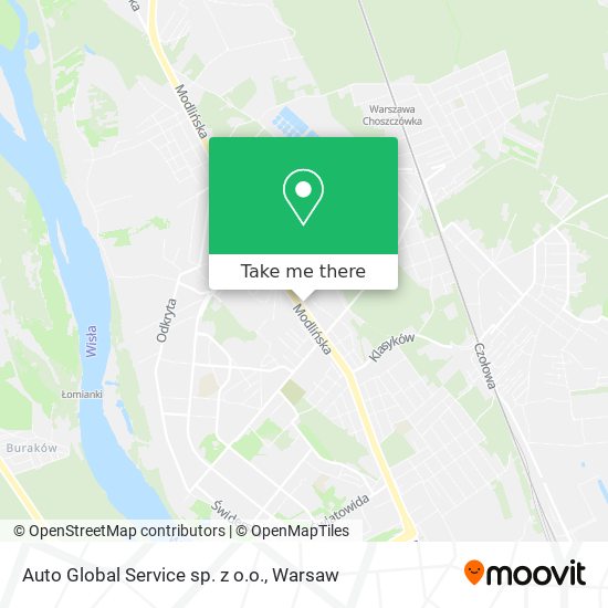 Auto Global Service sp. z o.o. map