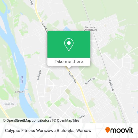 Карта Calypso Fitness Warszawa Białołęka