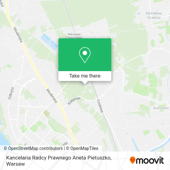 Kancelaria Radcy Prawnego Aneta Pietuszko map