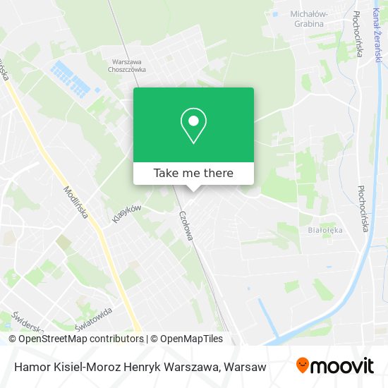 Hamor Kisiel-Moroz Henryk Warszawa map