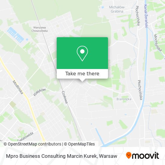 Mpro Business Consulting Marcin Kurek map