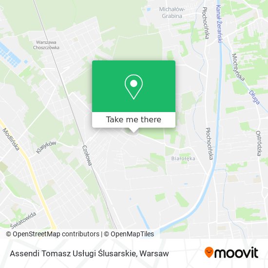 Assendi Tomasz Usługi Ślusarskie map