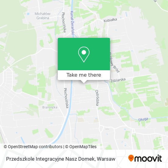 Przedszkole Integracyjne Nasz Domek map