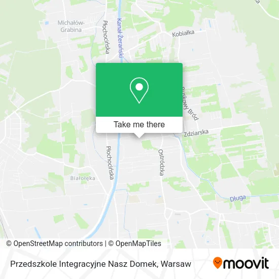 Przedszkole Integracyjne Nasz Domek map