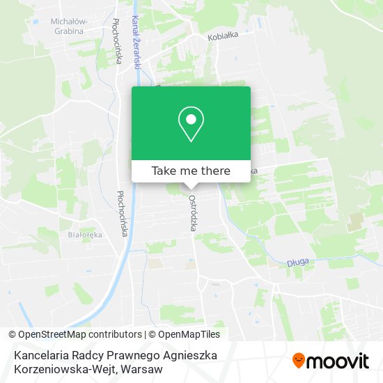 Kancelaria Radcy Prawnego Agnieszka Korzeniowska-Wejt map