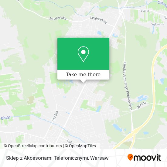 Sklep z Akcesoriami Telefonicznymi map