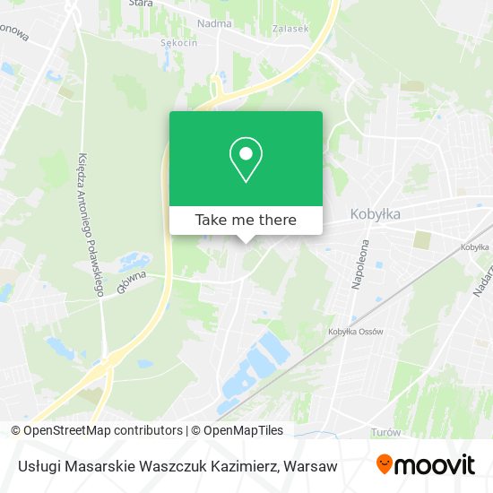 Usługi Masarskie Waszczuk Kazimierz map