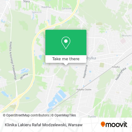 Klinika Lakieru Rafał Modzelewski map