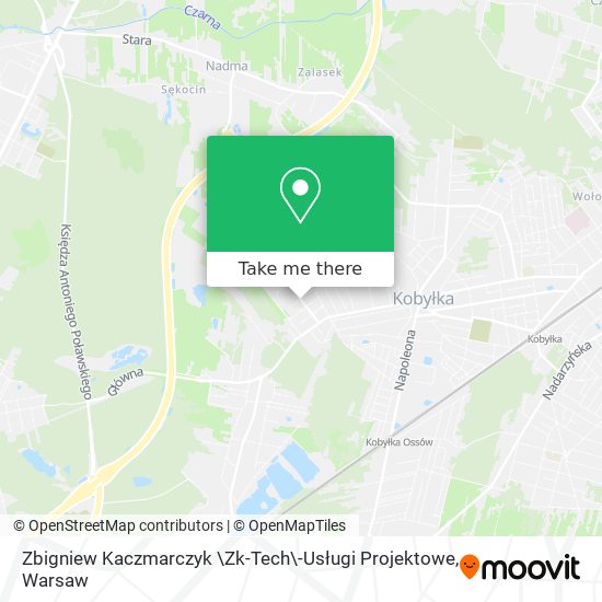 Zbigniew Kaczmarczyk \Zk-Tech\-Usługi Projektowe map