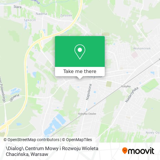 \Dialog\ Centrum Mowy i Rozwoju Wioleta Chacińska map