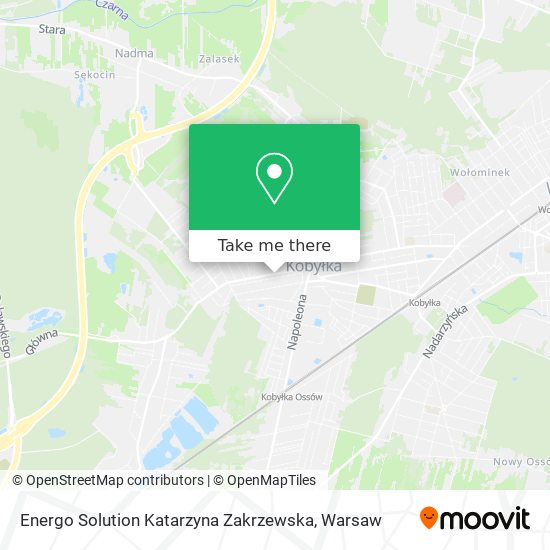 Energo Solution Katarzyna Zakrzewska map