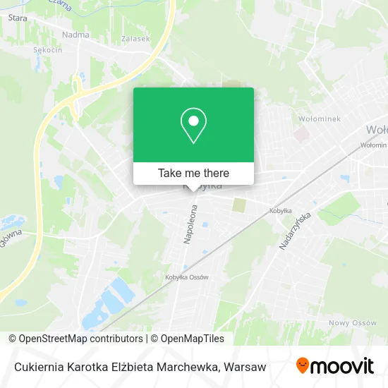 Cukiernia Karotka Elżbieta Marchewka map