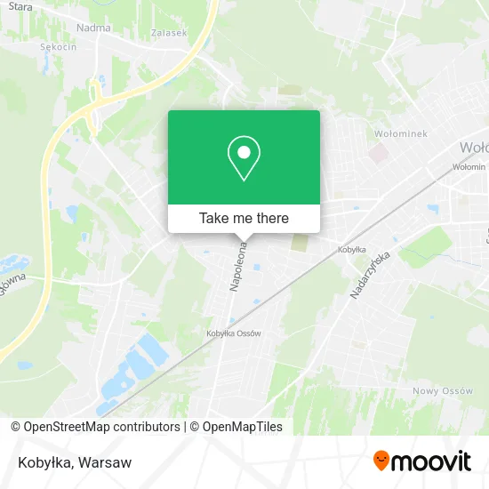 Kobyłka map