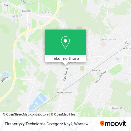 Ekspertyzy Techniczne Grzegorz Knyż map