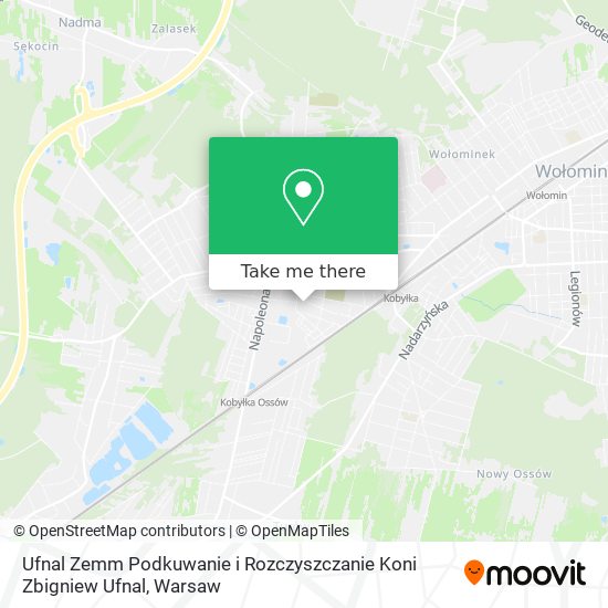 Ufnal Zemm Podkuwanie i Rozczyszczanie Koni Zbigniew Ufnal map