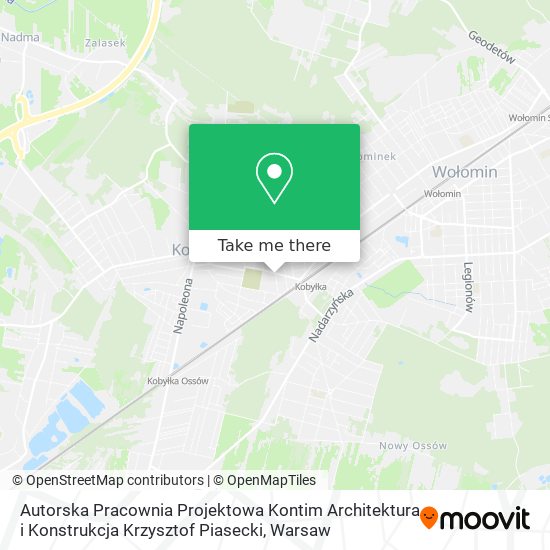 Autorska Pracownia Projektowa Kontim Architektura i Konstrukcja Krzysztof Piasecki map