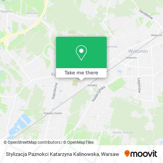 Stylizacja Paznokci Katarzyna Kalinowska map