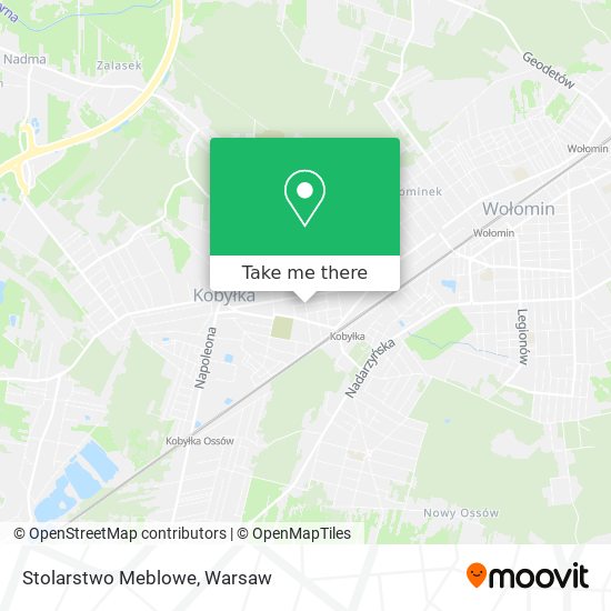 Stolarstwo Meblowe map