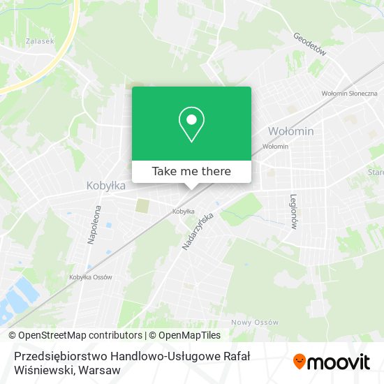 Przedsiębiorstwo Handlowo-Usługowe Rafał Wiśniewski map