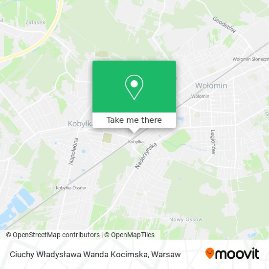 Ciuchy Władysława Wanda Kocimska map