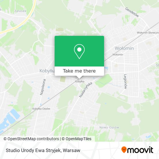 Studio Urody Ewa Stryjek map