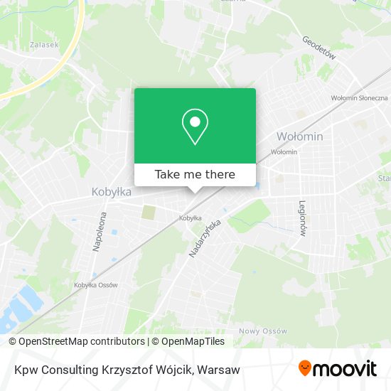 Карта Kpw Consulting Krzysztof Wójcik