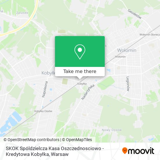 Карта SKOK Spóldzielcza Kasa Oszczednosciowo - Kredytowa Kobyłka