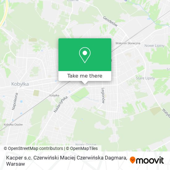 Kacper s.c. Czerwiński Maciej Czerwińska Dagmara map