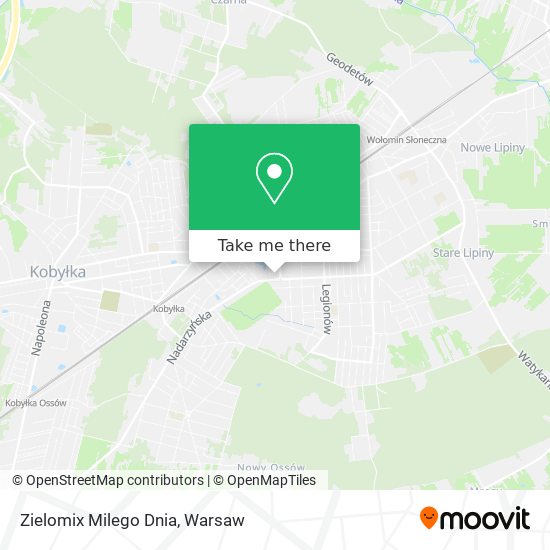 Zielomix Milego Dnia map