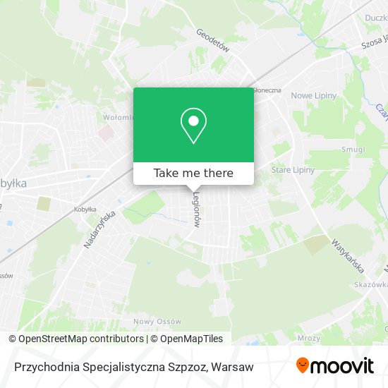 Przychodnia Specjalistyczna Szpzoz map