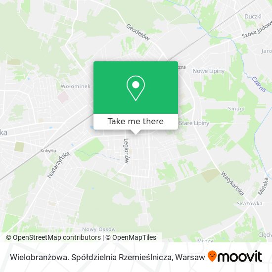 Wielobranżowa. Spółdzielnia Rzemieślnicza map