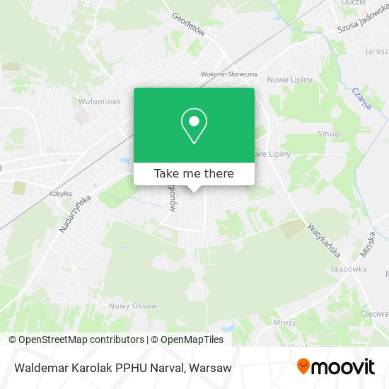 Карта Waldemar Karolak PPHU Narval