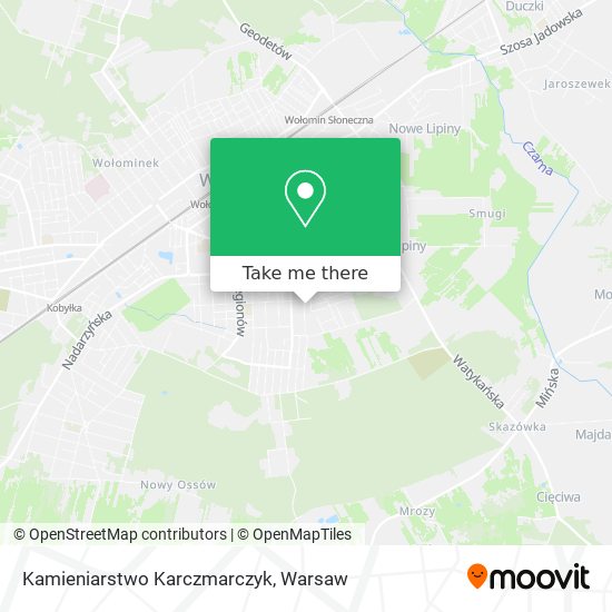 Kamieniarstwo Karczmarczyk map