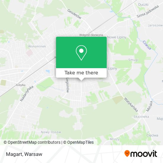 Magart map