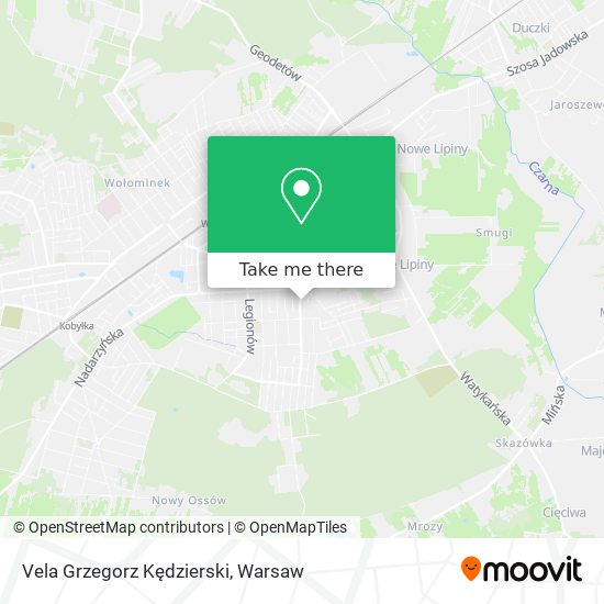 Vela Grzegorz Kędzierski map