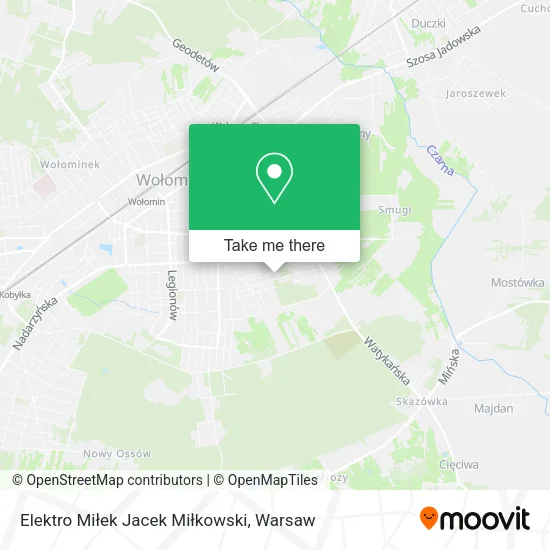 Elektro Miłek Jacek Miłkowski map