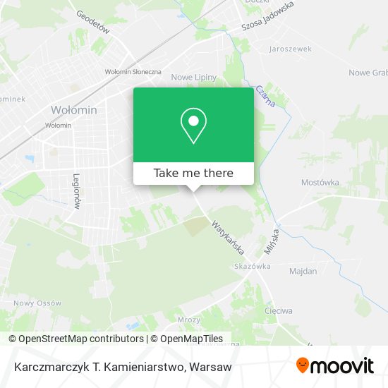 Karczmarczyk T. Kamieniarstwo map