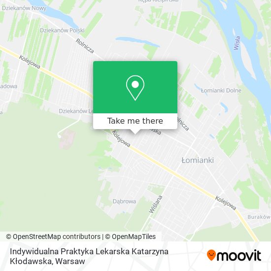 Indywidualna Praktyka Lekarska Katarzyna Kłodawska map