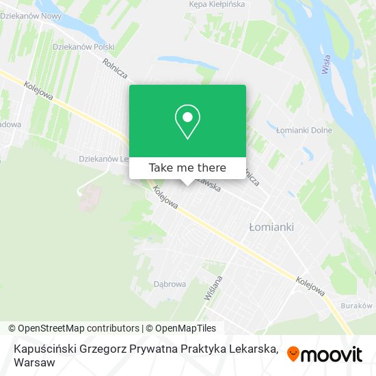 Kapuściński Grzegorz Prywatna Praktyka Lekarska map