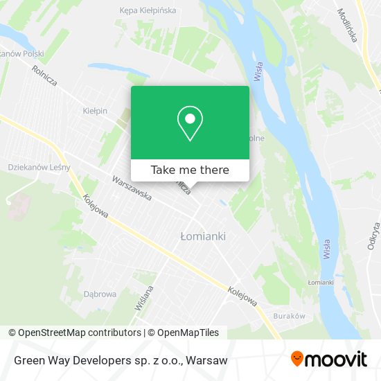 Green Way Developers sp. z o.o. map