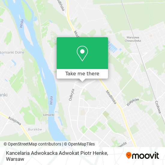 Kancelaria Adwokacka Adwokat Piotr Henke map