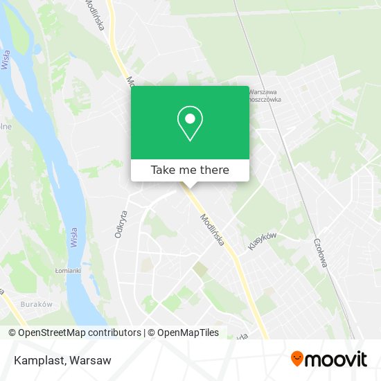 Kamplast map