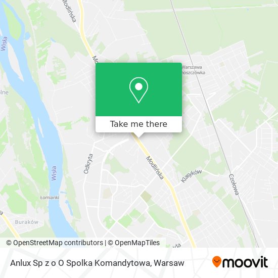 Anlux Sp z o O Spolka Komandytowa map