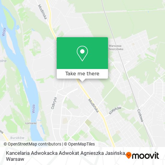 Карта Kancelaria Adwokacka Adwokat Agnieszka Jasińska