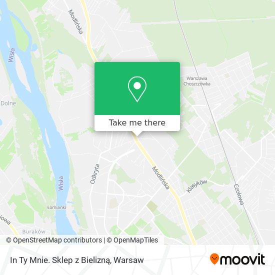 In Ty Mnie. Sklep z Bielizną map