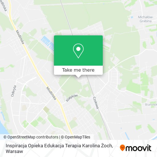 Inspiracja Opieka Edukacja Terapia Karolina Żoch map