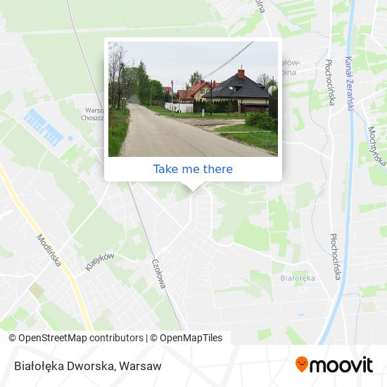 Białołęka Dworska map