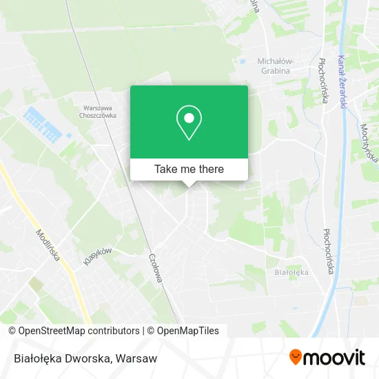 Białołęka Dworska map