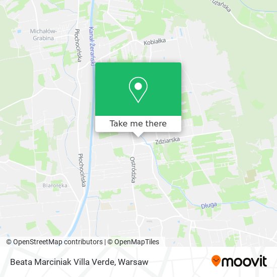 Beata Marciniak Villa Verde map